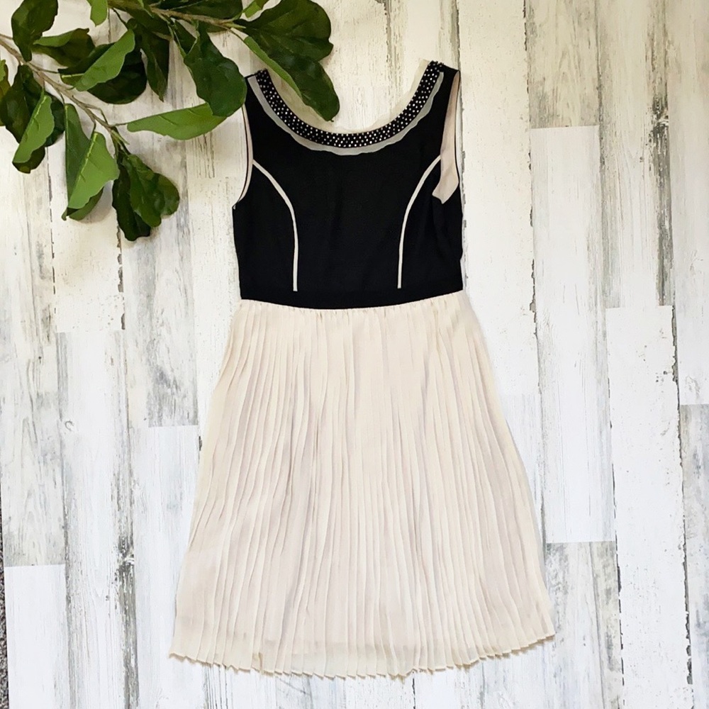 Ryu black and nude dress